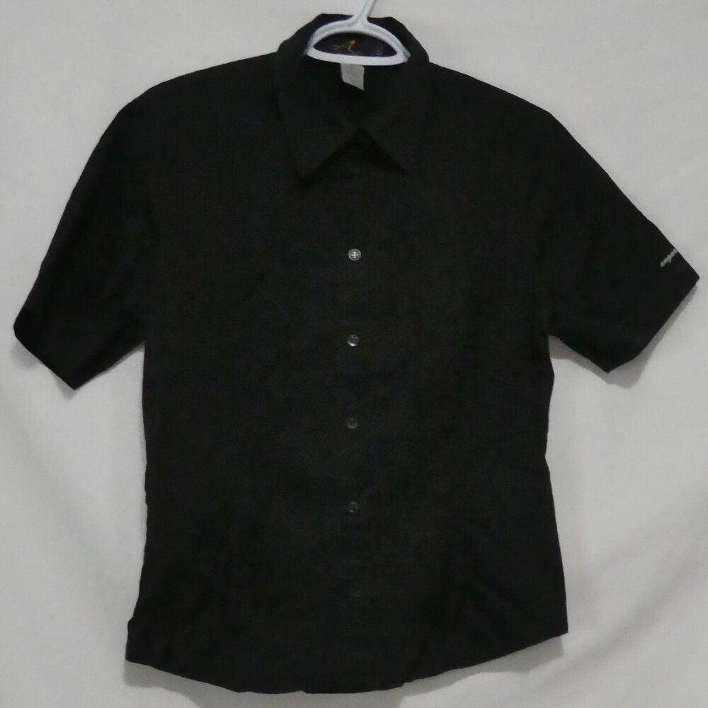 ASH CITY | small | Angus Glen Black Short Sleeve Button-Up Shirt